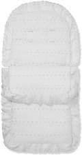 Image of Broderie Anglaise Footmuff / Cosy Toes Compatible with Bugaboo