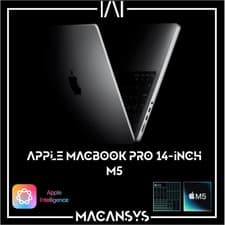 Image of Apple MacBook Pro 14 Inch M5 10 C CPU 10 C GPU 16 GB 512 GB SSD Space Black New