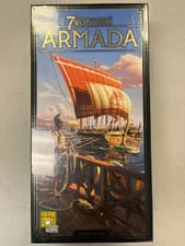 Image of 7 Wonders Armada Expansion Repos Production Games Board Game New! Seven Second E