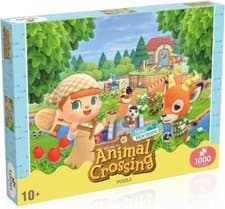 Image of Animal Crossing New Horizon 1000 Piece Jigsaw Puzzle Game Beau, Pekoe and Vesta