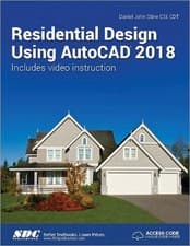 Image of Residential Design Using AutoCAD 2018 by Daniel John Stein (English) Paperback B