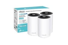 Image of TP Link Deco XE75 Pro(3 pack) AXE5400Mbps Mesh WiFi 6E System True Tri Band