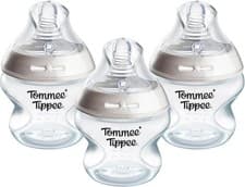 Image of Tommee Tippee Baby Bottles Natural Start Anti-Colic Teat 150ml Pack of 3 New