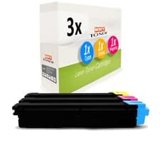 Image of 3x MWT Cartridge for Kyocera ECOSYS M6635cidn P6235cdn Color Set