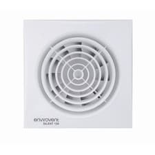 Image of Envirovent Silent 150mm 6" Quiet Bathroom Extractor Fan with Humidistat & Timer