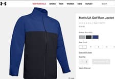 Image of Under Armour Stormproof Rain Jacket RRP £130