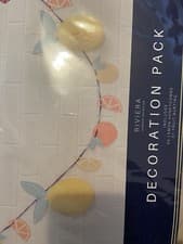 Image of Riviera Decoration Pack Lemon Honeycomb & Fruit Bunting