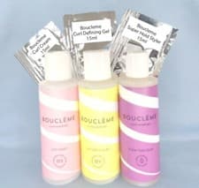 Image of Boucleme Curl cream & Gel & Super Styler x3-15ml SMALL sachets,CGM Friendly