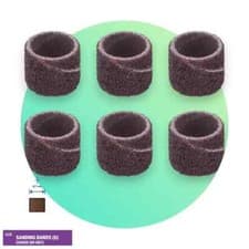 Image of Dremel 408 Sanding Band for 407 Coarse 60 Grit Pack of 6 - 2615040832