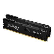 Image of Kingston FURY Beast 64GB (2x32GB) 3600MHz DDR4 CL18 Desktop Memory Kit of 2 KF43