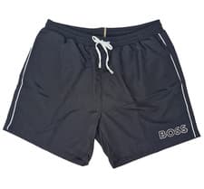 Image of Boss Men's Swimming Shorts Trunks Starfish Black M L XL XXL NEW