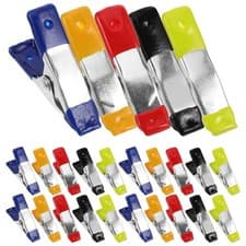Image of 25 Pcs Quick Clamp Metal Spring Balloon Clamps for Arch Backdrop