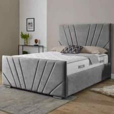 Image of Sunrise Style Upholstered Bed Frame 5ft King-size 4ft6 Double bed **NEW**
