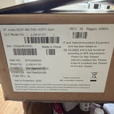 Image of HP Aruba 2930F 48G PoE+ 4SFP 48 Port Gigabit PoE+ Ethernet Switch 4x SFP JL262A