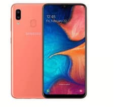 Image of Samsung Galaxy A20e (Dual SIM) - 32GB - Coral (Unlocked) Smartphone, Excellent