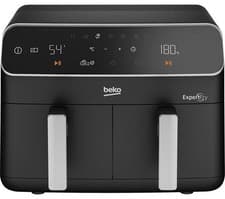 Image of BEKO ExpertFry FRL5387B Dual Zone Air Fryer - Black - BOX DAMAGE