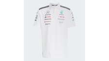 Image of Mercedes-Benz F1 2025 team polo shirt White XL B67998197
