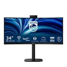 Image of Mmd Philips Philips 34B2U3600Ch 34" Class Webcam Uwqhd Curved Screen Led Monitor