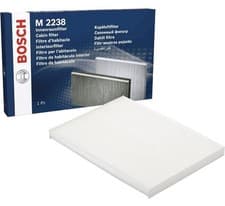 Image of Bosch Premium Cabin Pollen Filter M2238 1987432238