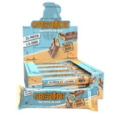 Image of 12 x 60g Grenade Carb Killa Chocolate Chip Cookie Dough Protein Snack Bar
