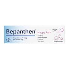 Image of Bepanthen Nappy Rash Ointment 100g Gentle Healing Barrier Cream for Babies