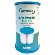 Image of CleverSpa Hot Tub Water Filter - 2 Pack - Screw On