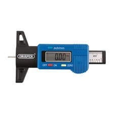 Image of Draper Digital Tyre Tread Depth Gauge - 92224
