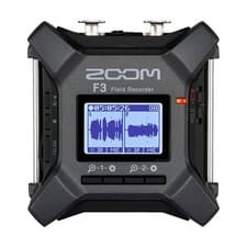 Image of Zoom F3 Field Recorder 2 Channel Input 32-Bit Float Recording Black