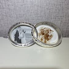 Image of Wedding Rings Photo Frame " With This Ring - I Thee Wed..." Special Day Gift