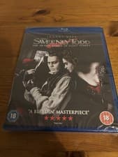 Image of Sweeney Todd: The Demon Barber of Fleet Street Blu-Ray Brand New & FactoySealed