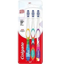 Image of Colgate 360 Whole Mouth Clean Design Edition Toothbrush | soft bristle toothbru