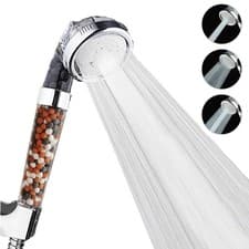 Image of Zhangji 3 Functions High Pressure SPA Shower Head Water Saving Handheld Rainfall