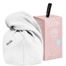 Image of GLOV® Ultra–Absorbent Hair Towel Wrap - Original White