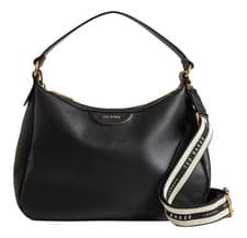 Image of Ted Baker Esiah Webbing Slouchy Hobo Bag Black