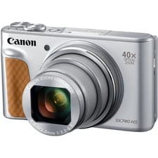 Image of Canon SX740 HS PowerShot - Silver - 2 Year Warranty - Next Day Delivery