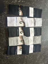 Image of 10 Pairs x Calvin Klein Crew Socks for Men, Premium Quality, Finest Soft Cotton