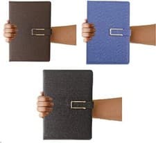 Image of A5 Hardback Notebook Lined, Extra Thick Ruled Journal/Notepad,224 Pages,80 GSM