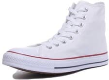 Image of Converse 1J793 All Star Hi Lace Up Canvas Mens Trainer In Charcoal UK 7 - 13