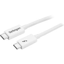 Image of Startech 3.3Ft 1M Thunderbolt 3 Cable 20Gbps 100W Pd 4K Video Thunderbolt-Certif