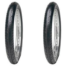 Image of TYRE PAIR MITAS 3.25-18 52P + 140/90-15 70R MC7
