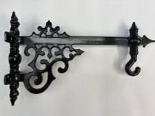 Image of 9 Inch Made In England Aluminium Hanging Basket Bracket .
