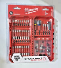 Image of Milwaukee 70 Piece Shockwave Impact Duty Bit Set 4932492007