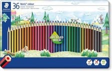 Image of STAEDTLER 185 CD36 Noris Colour Pencil - 36 Assorted Colours (Pack of 36
