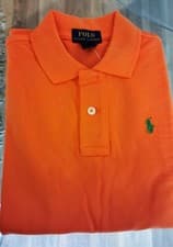 Image of Polo Ralph Lauren shirt T-shirt Boys Orange 6 years New with Tags!!