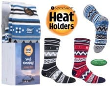 Image of MENS SOUL WARMING DUAL LAYER HEAT HOLDERS SLIPPER SOCKS UK 6-11 EUR 39-45