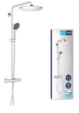 Image of GROHE Vitalio Joy XXL 310 – Wall Mounted Cool Touch Thermostatic Mixer (31 cm He