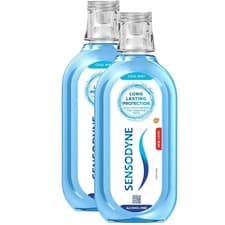 Image of Sensodyne Mouthwash for Sensitive Teeth 2 x 500ml
