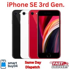 Image of New Apple iPhone SE 2020/2022 3rd GEN.  128GB Unlocked Smartphone  Condition A++