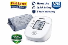 Image of Omron M2 Basic Digital Upper Arm Blood Pressure Monitor + Cuff - 3 year warranty