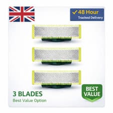 Image of 3Pcs For Philips OneBlade Razor Shaver Replacement Blade One Head QP2520/QP2630